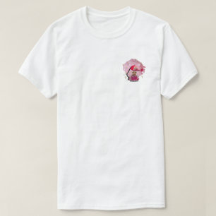 Camiseta Mikitiez algodão doce sorvete diquente ensolarado
