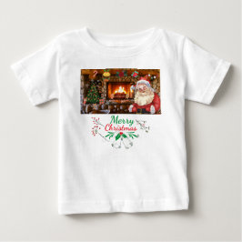 Camiseta Mikitiez classicwhitechristmas light jollyholly