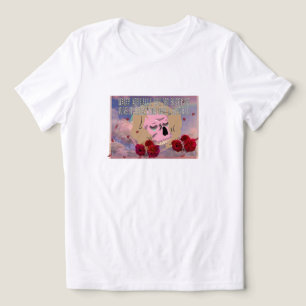 Camiseta Mikitiez dormindo migalha princesa sonolenta loira