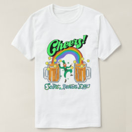 Camiseta Mikitiez green sortuda, cerveja do Dia de São Patr