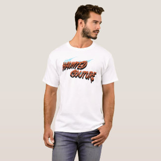 Camiseta Mikitiez Halloween Casa Assombrada faixa laranja p