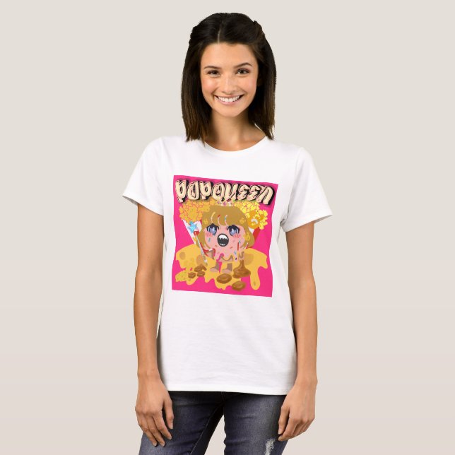 Camiseta Mikitiez popqueen popcorn moivenight cinema (Frente Completa)