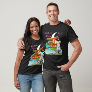 Camiseta Mikitiez primavera taurusmoon mãe sakura manga