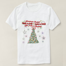 Camiseta Mikitiez rustic chirstmas vintage cozy farmhouse