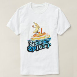 Camiseta Mikitiez Summer windsurf bananasplit icecream