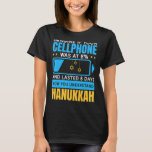 Camiseta Milagre de Hanukkah Chanukah Explicou Batte de 8 D<br><div class="desc">Milagre de Hanukkah Chanukah explicou a duração da bateria de 8 dias</div>