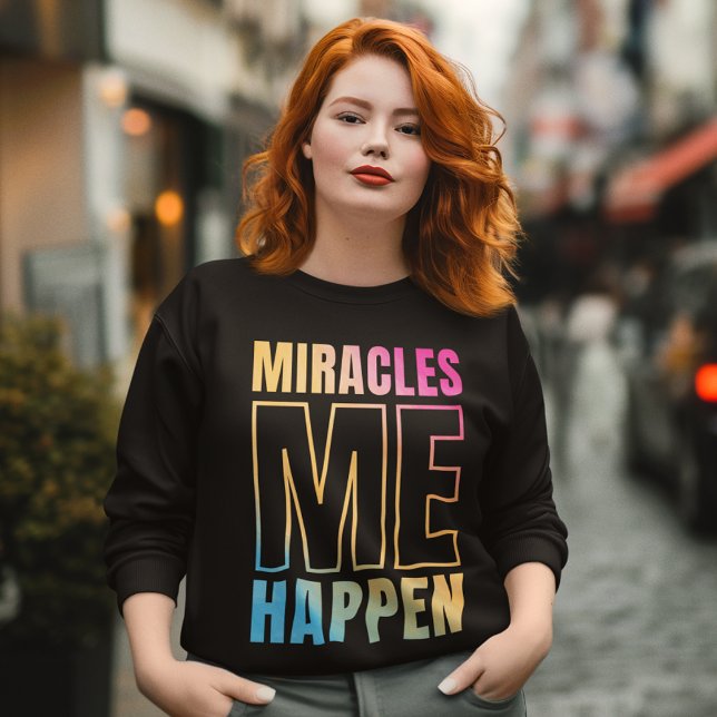 Camiseta Milagres acontecem - Eu sou MIRACLE (Criador carregado)