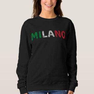 Camiseta Milan Itália Bandeira Orgulho Italiano Itália Vaci