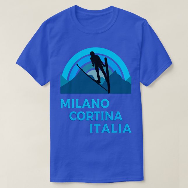 Camiseta Milano Cortina Italia 1 (Frente do Design)