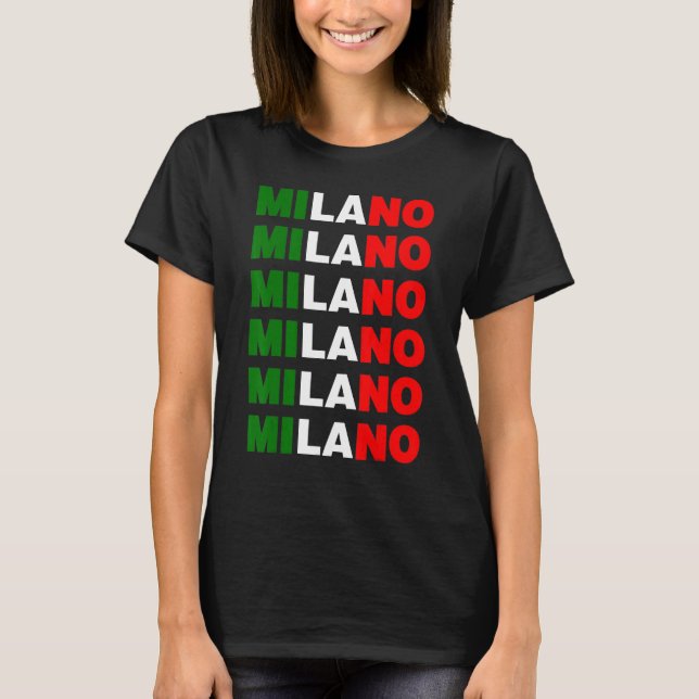 Camiseta Milano Itália (Frente)