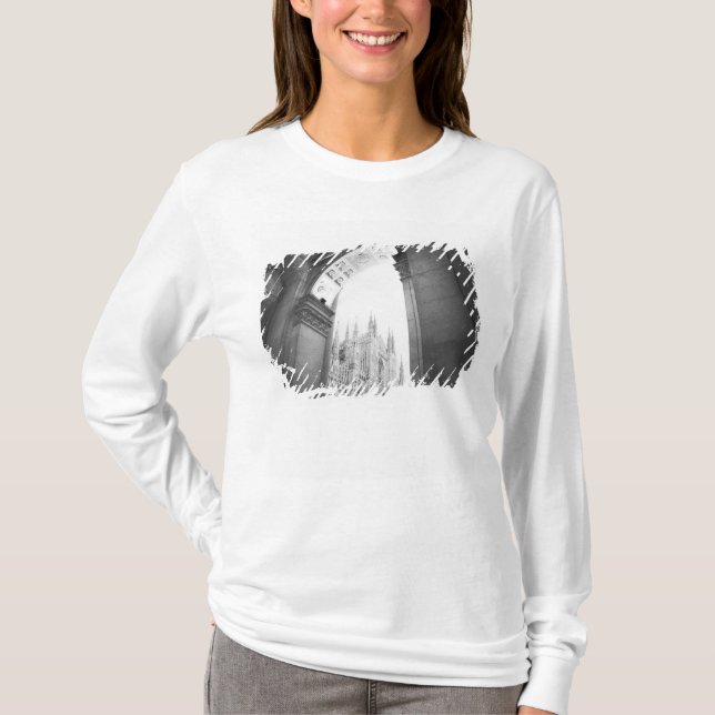 Camiseta Milano Itália, Galleria View of the Duomo (Frente)