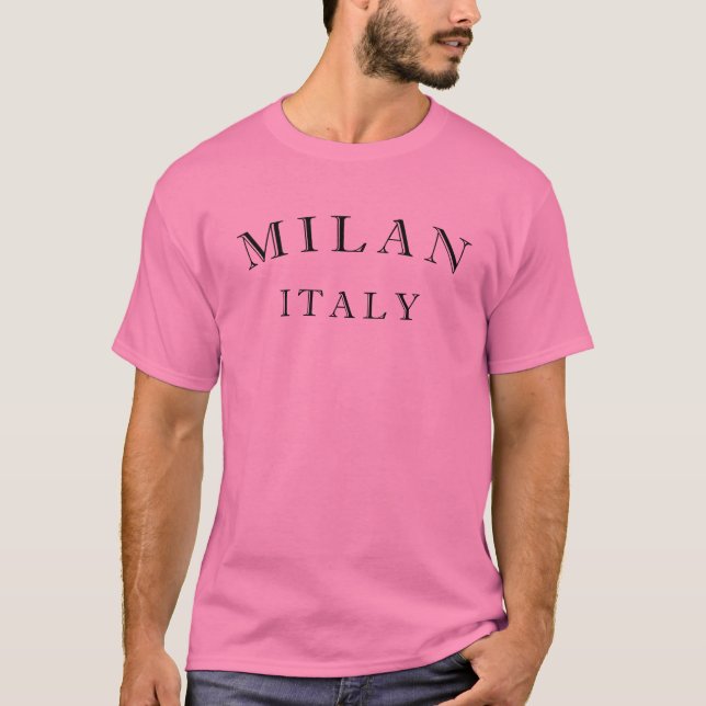 Camiseta Milano Milano Itália (Frente)