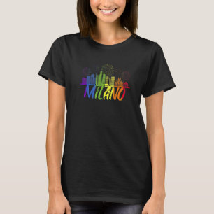 Camiseta Milano Pride Skyline Pride Parade Milano