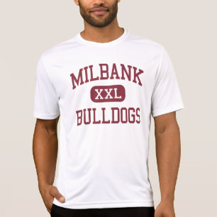 Camiseta Milbank - buldogues - meio - Milbank South Dakota