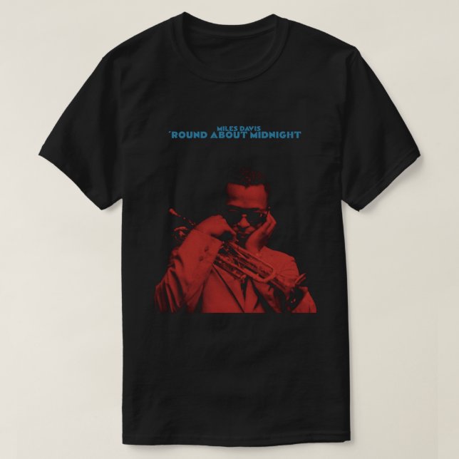 Camiseta Miles Davis Round About Midnight  (Frente do Design)