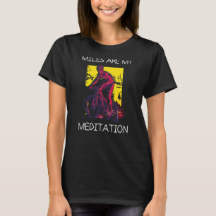 Camiseta Miles Meditation Mountain Bike Mtb Biking Cycling