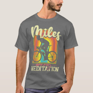 Camiseta Miles São A Minha Meditação - O Ciclista Biker Cic