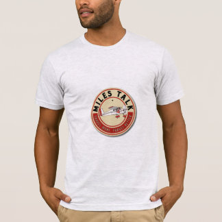 Camiseta MilesTalk Men's T-Viagem More. Viagem Melhor