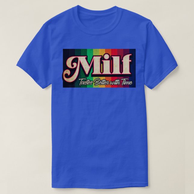 Camiseta Milf é Melhor 1 (Frente do Design)
