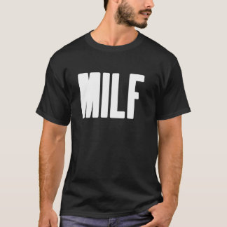 Camiseta MILF Humorous Gift For Hot Mamãe Day Aweso