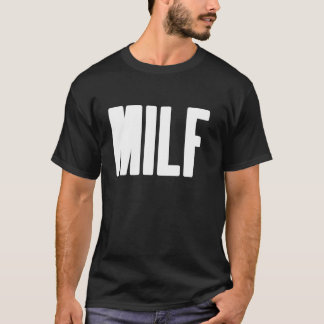 Camiseta MILF Humorous Gift For Hot Mamãe Day Aweso