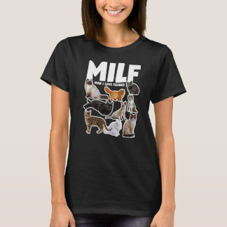 Camiseta MILF Man I Love Felines Cats Womens Mens Premium