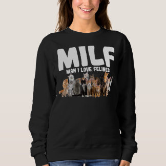 Camiseta Milf Man I Love Felinos Cat Pet 3