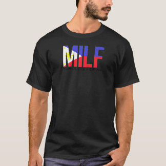 Camiseta MILF Man I Love Filipina Engraçado Adulto Filipina