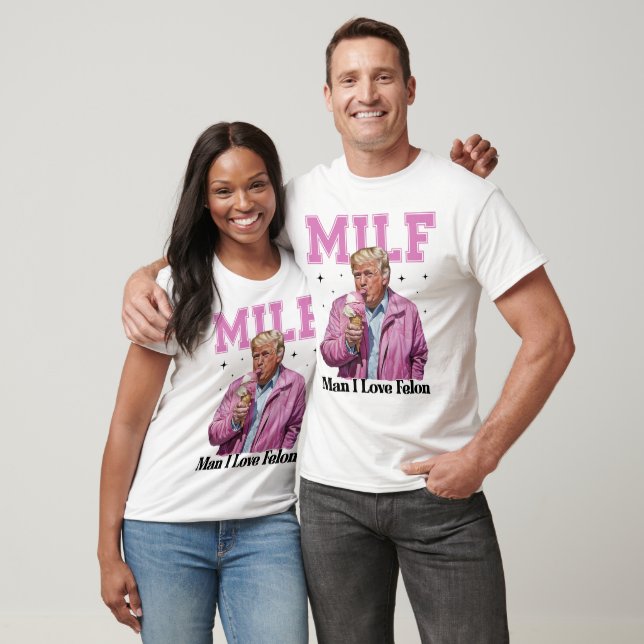 Camiseta Milf Trump (Unissex)