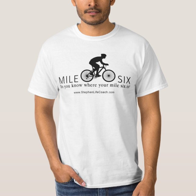 Camiseta Milha seis (Frente)