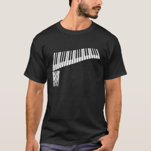 Camiseta Milhão pianos do quarteto do dólar - branco