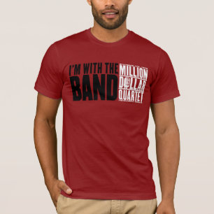 Camiseta Milhão quartetos do dólar "eu sou com a banda "