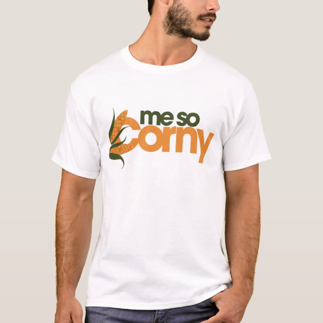 Camiseta Milho Engraçado (Frente)