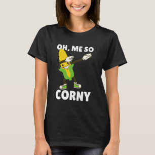 Camiseta Milho Engraçado Para Homens Crianças Farmação Fúcu