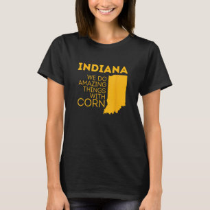 Camiseta Milho Funny Milho Vegan Humor Sarcástico N