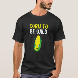Camiseta Milho para ser Doce Milho Selvagem Vegano Vegetari