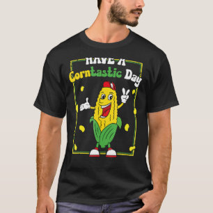 Camiseta Milho Tem Um Corno Corno Corntasmado Para Crianças