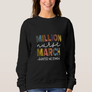 Camiseta Milhões de Enfermeiros Marchando Enfermeiros Leopa