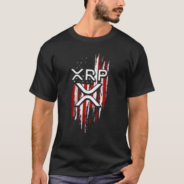 Camiseta Milionário Bullrun Hodl Token Ripple XRP Cripto (Frente)
