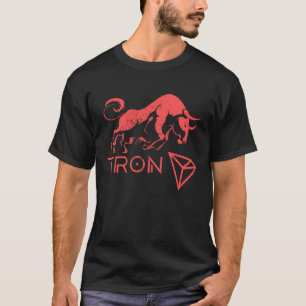 Camiseta Milionário Cripto TRON BULLRUN HODL Token TRX para