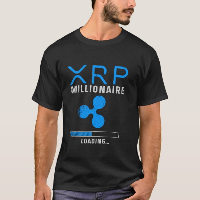 Camiseta Milionário de execução em massa - Token Ripple Hod (Frente)