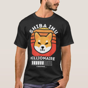 Camiseta Milionário Shiba Inu - Criptografia de Moedas Shib