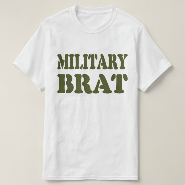 CAMISETA MILITAR BRAT (Frente do Design)