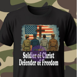 Camiseta Militar - Cristão