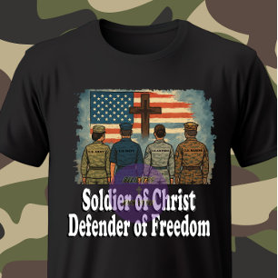 Camiseta Militar - Cristão