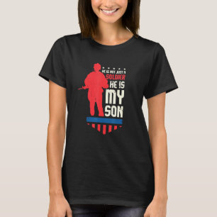Camiseta Militar Se Ele Não É Apenas Um Soldado, Ele É Meu 