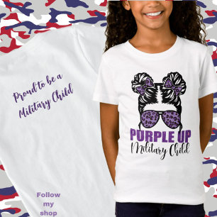 Camiseta Militares - Criança Militar Assustada