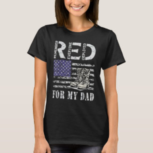 Camiseta Militares da Sexta-Feira Vermelha Lembram-Se De To