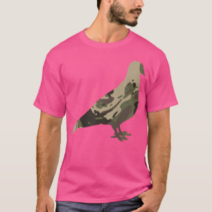 Camiseta Militares de Pássaros Caçadores de Armas de Trip