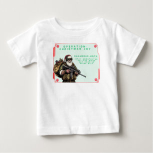 Camiseta Militares Engraçados/Papais noeis de Natal